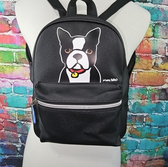 MARC TETRO BOSTON TERRIER MINI BACKPACK - Picture 4 of 7